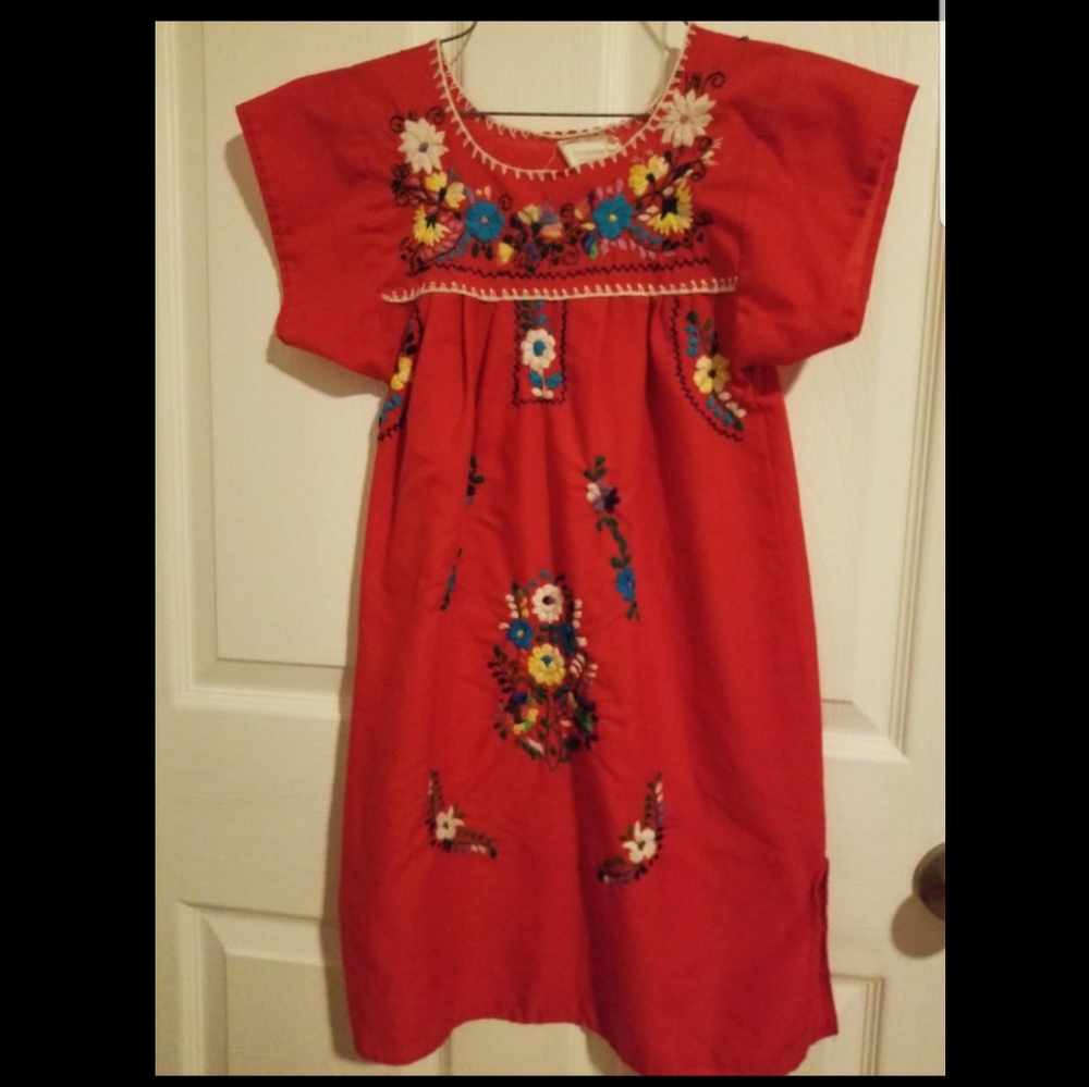 Mexican Red Dress